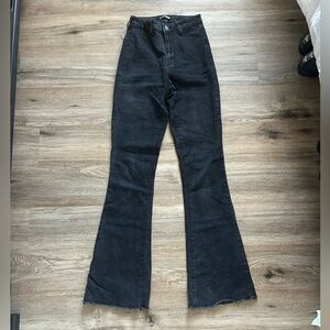 Fashion Nova Black Flare Jeans